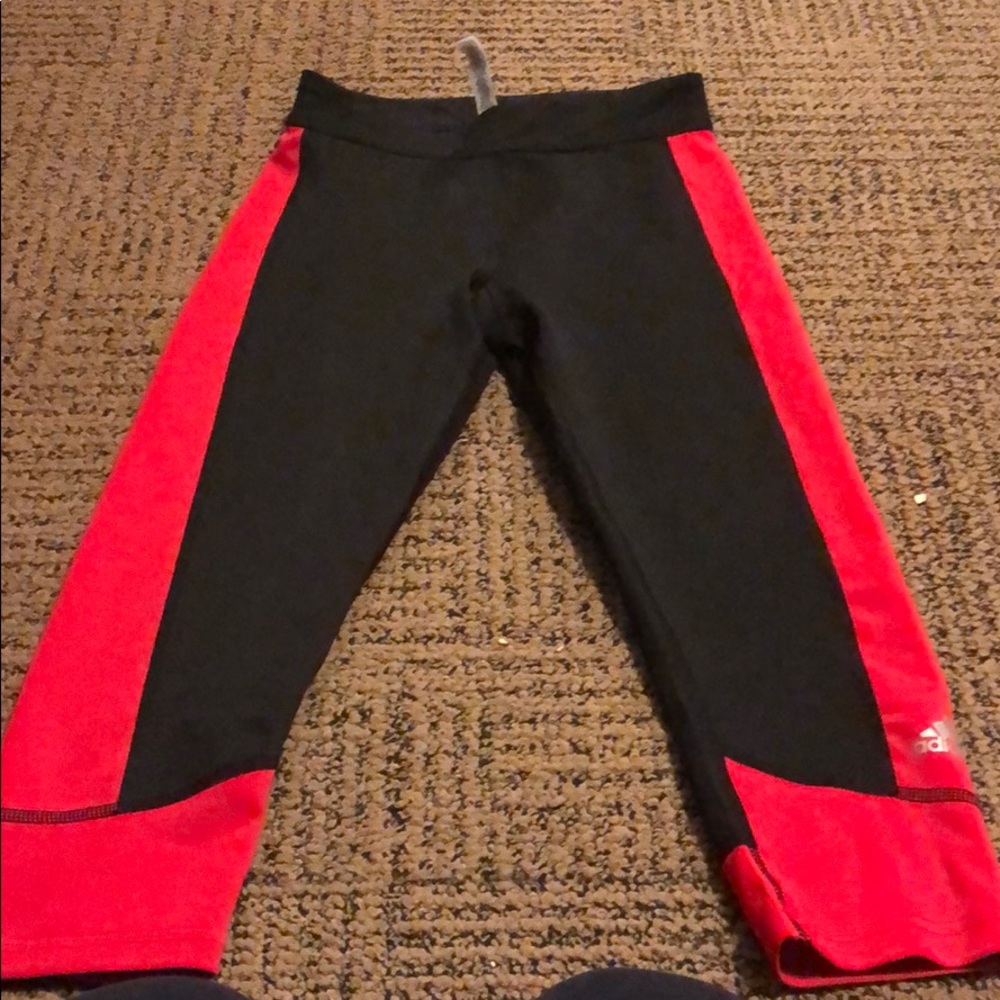 Adidas techfit climalite workout Capri XS